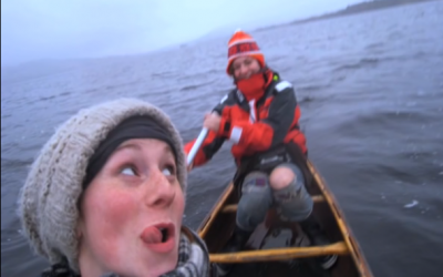 These Two Women Were In Their Boat But When They Looked Up They Saw THIS