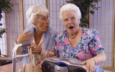 2 Naughty Grannies Spot A Handsome Young Man. What They Do Next Is Unexpectedly Hilarious.