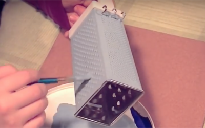 She Buys A $2 Old Tarnished Cheese Grater But When She Reveals Her Transformation It’s AWESOME.