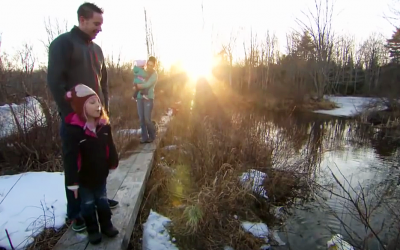 She Calls Out To a Creature In The Water! Moments Later It Surprisingly Reveals Itself!