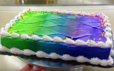 This ‘Optical Illusion’ Cake Is Breaking The Internet. Watch The Unexpected Surprise When It Starts To Spin!