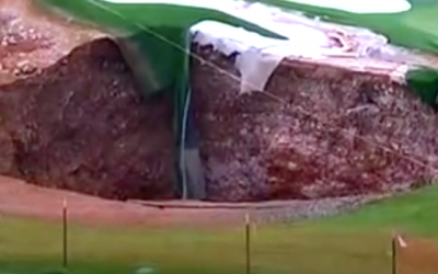 A Giant Sinkhole Formed On His Property So He Went In Found THIS Unexpected Surprise!