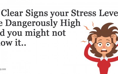 15 Clear Signs Your Stress Levels Are Way To High and Destroying Your Health.