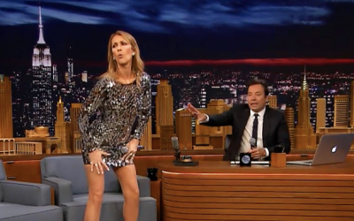 Jimmy Asks Celine Dion To Impersonate Michael Jackson But When She Starts Dancing Everyone Loses It!