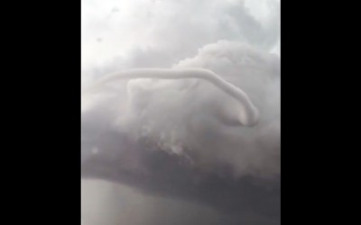 He Spots a Strange Shape Forming In The Clouds Looks Left and But Things Get Terrifying!