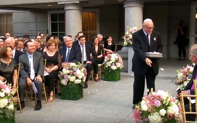 85 Year Old ‘Flower Grandpa’ Asked To Walk The Aisle, But He Goes Off Script and Everyone Loses It