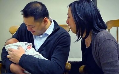 Video: Couple Has A Priceless Reaction When They Meet Their Abandoned Baby They Adopted