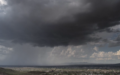 The Dark Clouds Come Rolling Into Arizona But Moments Later Things Nuts!