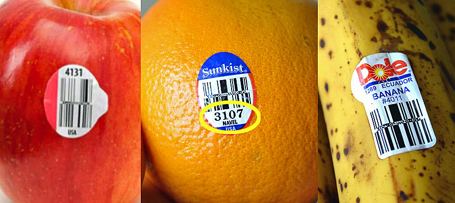 Have You Ever Noticed The Stickers With Numbers On Them At Grocery ...