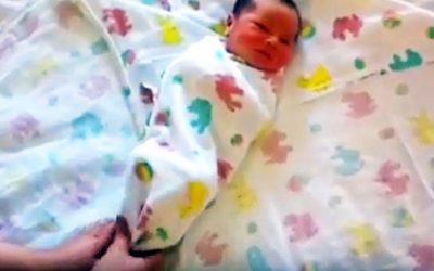 A Nurse Wraps A Blanket Around This Newborn Baby. THIS Is Something Every Parent Should See!