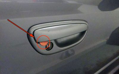 If You See A Penny Placed In Your Car Door Handle THIS Is What It Means!