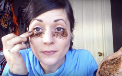 She Puts Coffee Under Her Eyes. But When She’s Done It’s STUNNING!