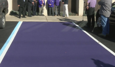 Have You Noticed These Parking Spots That Are Painted Purple, THIS Is What It Means..