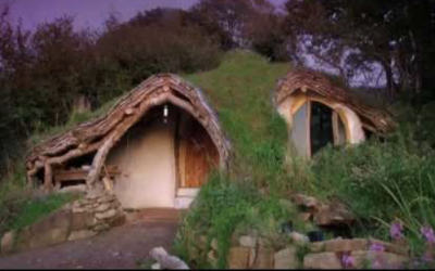 The Outside Of This Hobbit Home Is Awesome.  But When You See The Inside EPIC!