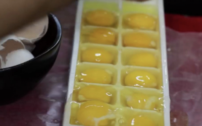 He Cracks 12 Eggs Into This Old Ice Tray. The Reason? I Had No Idea!