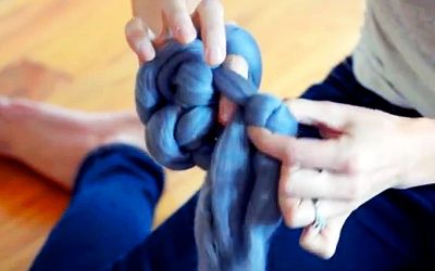 She Grabs Wool and Starts Making Strange Knots. But When She’s Done It’s An Unexpected Surprise!