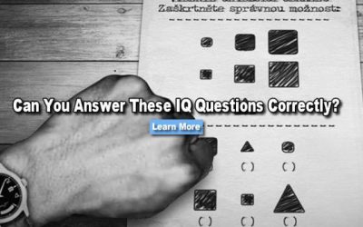 Can You Answer These Thoughtful IQ Questions Correctly?