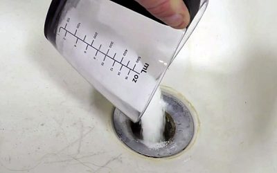 I Was Confused When He Poured A Full Glass Of Salt Down The Drain. But The Reason Is BRILLIANT!