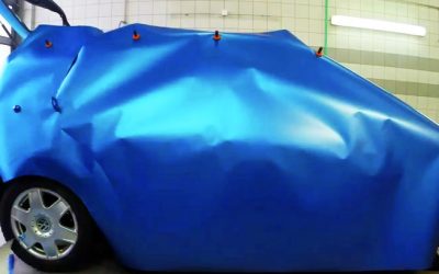 This Car Is Going To Be Wrapped In Blue Vinyl. You’ll Be Hypnotized When You See How They Do THIS