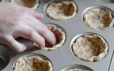 He Presses Raw Cinnamon Rolls Into THIS Muffin Pan. But When He’s Done YUM!