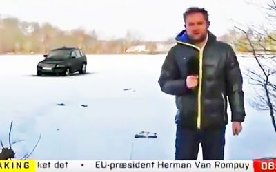 When Reporting On Global Warming Don’t Park Your SUV On A Frozen Lake. The Reason Wait For IT..