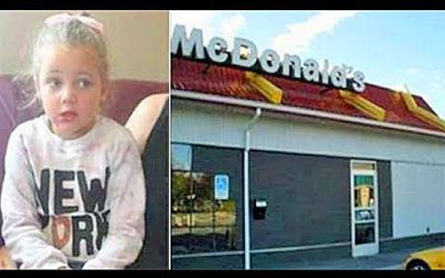 Girl Runs Out Of Restroom Crying In Mcdonald’s Then Her Mom Notices a Strange Spot On Her Leg!