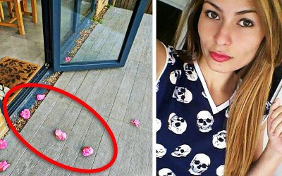 She Moves Into a Home and Finds Flowers On Her Porch Everyday. After 3 Weeks She Realizes Why..