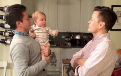 Baby Meets His Father’s Twin Brother For The First Time. THIS Reaction Made Me Spit My Drink Out!