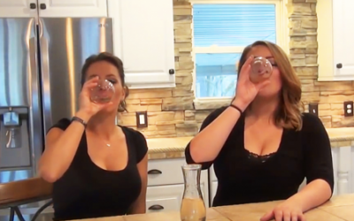 These Two Women Drink Helium Infused Wine For The First Time Ever. The Result Is An Unexpected Surprise!