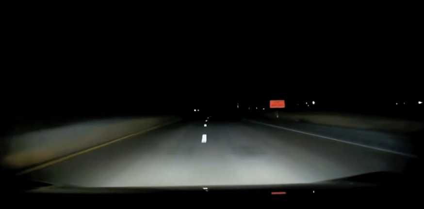 Man Comes Across a Late Night Roadblock