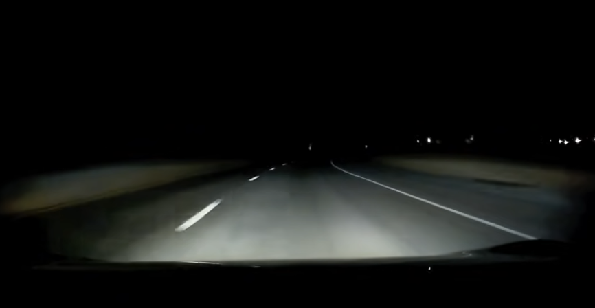 Man Comes Across a Late Night Roadblock