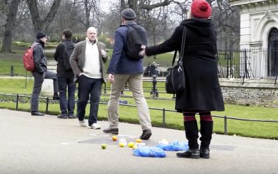 A Random Guy Hits This Lady On The Street And Runs! Now Watch The Guy In White Do The UNTHINKABLE!