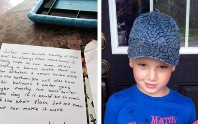 Boy Got Home With An Invitation To a Birthday. But When His Mom Reads It She Can’t Hold Back The Tears!