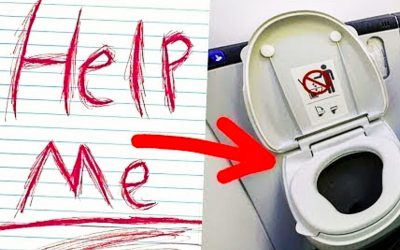 Flight Attendant Notices The Words ‘Help Me’ Written In The Airplane Bathroom. She Immediately Tells Pilot To Call 911!