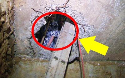 The Floor In Her Basement Collapsed Out of No Where! But Then a Hidden Secret Is Revealed Under It!