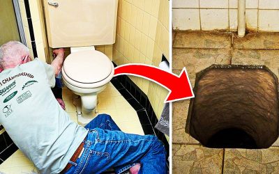 This Guy Was Putting In a New Toilet When He Suddenly Discovered a Secret That Hadn’t Been Seen For Over a Century!