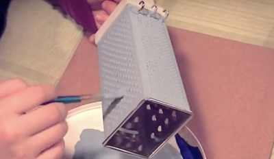 She Buys A $2 Old Tarnished Cheese Grater But When She Reveals Her Transformation It’s AWESOME.