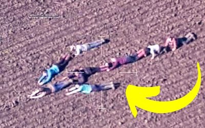 These Children Are Laying Down In an Empty Field Frozen. A Cop Sees THIS and Immediately Begins Running!