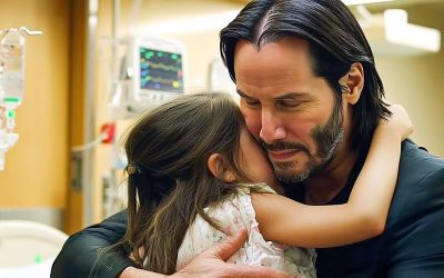 Keanu Reaves Hugs Girl Who Is About To Die